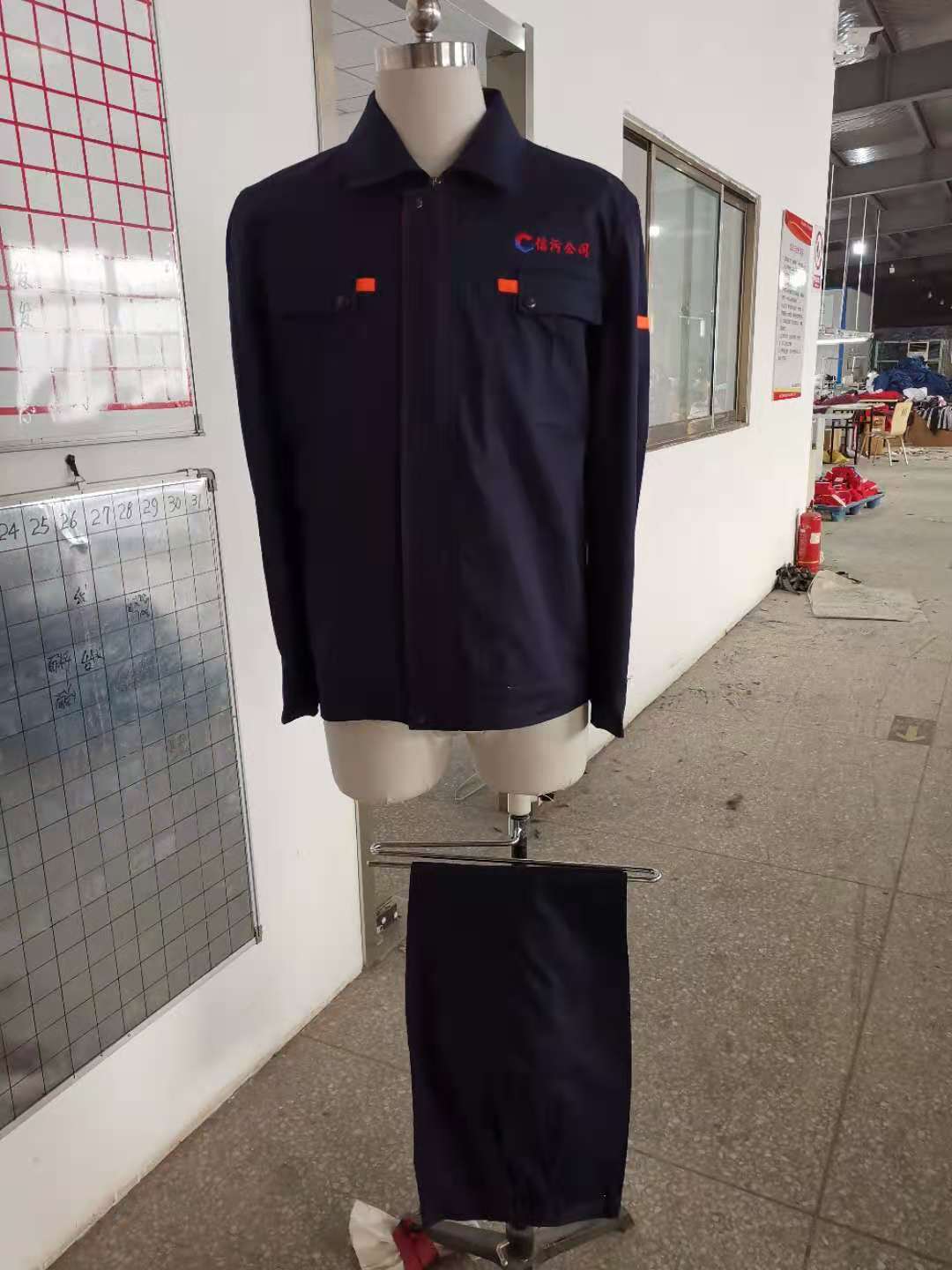 信陽工作服之城市污水處理工作服定制案例